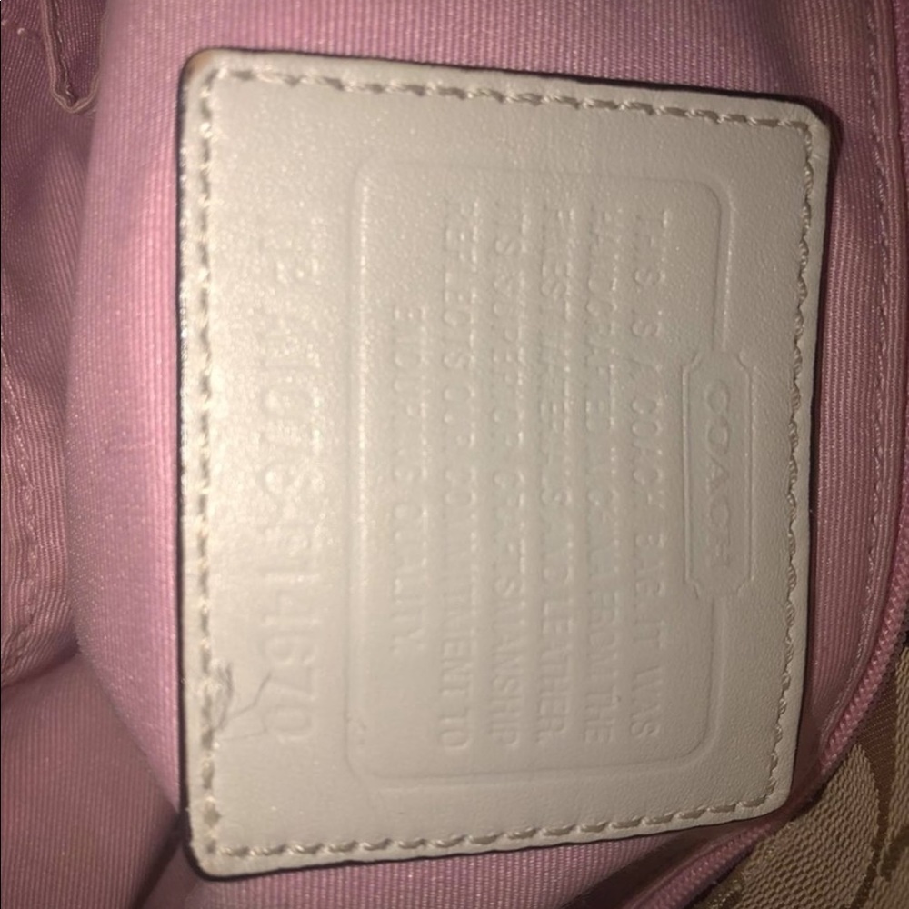 Authentic Coach purse - Picture 5 of 5